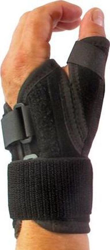 Basko Rhizocare duimorthese met polsband-Links-Maat XL: 19 - 21 cm