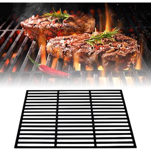 Gietijzeren Grillrooster 60 x 40 cm voor BBQ en Grill - Geëmailleerd Kookaccessoire