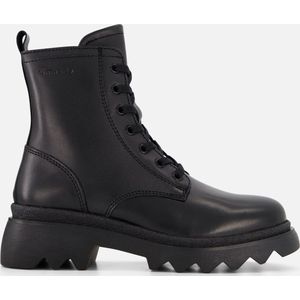 Tamaris Veterboots zwart Leer - Maat 37