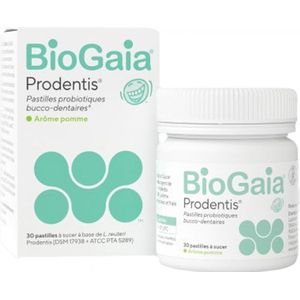 BioGaia Prodentis Pastilles Probiotiques Bucco-Dentaires Appelsmaak 30 Pastilles