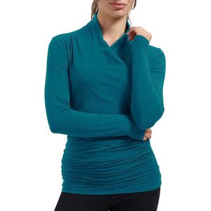 Urban Goddess - Good Karma - Longsleeve Top - Blauw - Dames