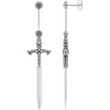 Thomas Sabo - H2128-643-11 - Oorbellen - Zwart - Rebel at Heart