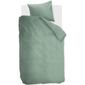 Snoozing Tropical Birds housse de couette en flanelle vert