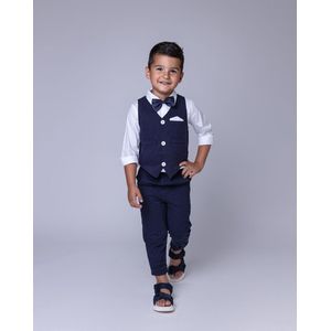 Jongenspak-jongens kostuum-4-delig pak-fotoshoot-bruidsjonker-jongen-bruidsjongen-verjaardag outfit-jongens outfit-feestkleding-klassiek-doopsel-Pak Alex (mt 110/116)