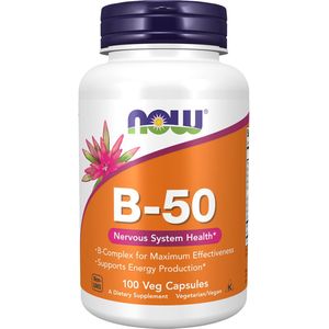 NOW Foods - Vitamine B-50 100v-caps