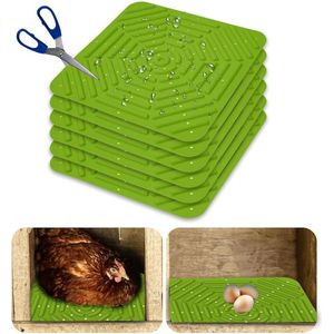 Legnesten 30 x 30 cm - Wasbare nestpads - Herbruikbare nestkastjes - Kippennest pads - Kippenhok accessoires Kippenhok