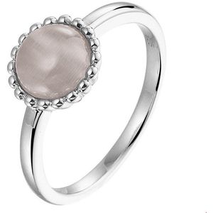 Ring Cat's Eye Zilver Gerhodineerd