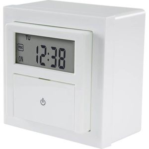 Sygonix - SY-4504968 - Inbouwtimer - Digitaal - Weekprogramma - 1800 W - Countdown-functie