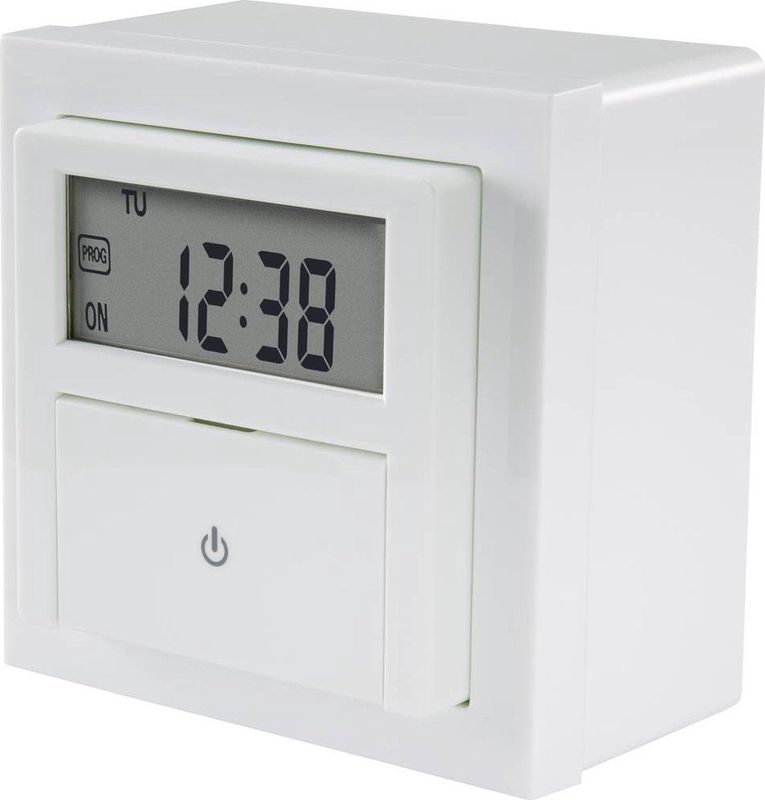 Sygonix - SY-4504968 - Inbouwtimer - Digitaal - Weekprogramma - 1800 W - Countdown-functie