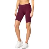 Bellivalini - BLV-BLV50-149-LE - Dames Leggings - Wijnrood - Sportbroek - Kort