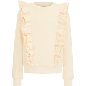 WE Fashion Meisjes sweater met ruches