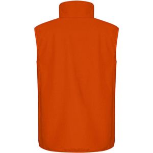 Clique Classic Softshell Vest 0200911 - Diep Oranje - 3XL
