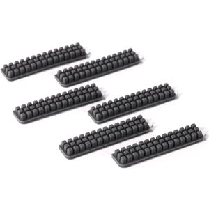 6-delige set siliconen mondstukborstels en wisser voor effectieve reiniging van 3D-printer mondstukken, geschikt voor Bambulab A1 met duurzame en flexibele materialen