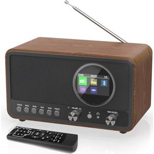 Draagbare DAB Radio - Keukenradio met Wekker, TFT-display en 60 Presets