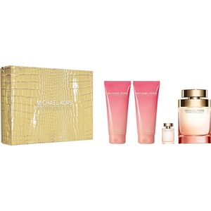 Michael Kors - Wonderlust Eau de Parfum 100 ml + Body Lotion 100 ml + Shower Gel 100 ml + Miniatuur - Geschenkset voor dames