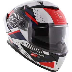 MT Thunder 4 SV Integraal helm Luminence glans wit XXL