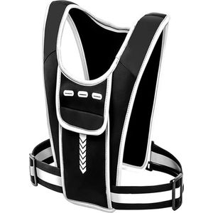 Finnacle - Hardloopvest met Drink-houder - Zwart - One size