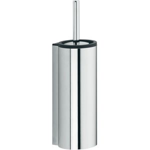 KEUCO PLAN toiletborstelset, metalen behuizing, met deksel, 14964070100
