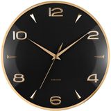 Karlsson - Sienna Glow - Wandklok - Zwart - IJzer - Ø40.6cm