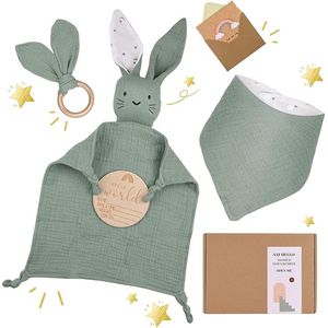 New Born Cadeauset - Jongens en Meisjes - Groen - Perfect als Geschenk