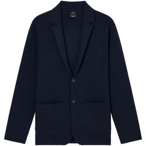 Armani Exchange - Blazer Trui - Diepblauw - Volwassen - Streetwear