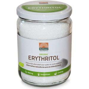 Mattisson - Biologische Erythritol - Natuurlijke Zoetstof - Suikervervanger - 400 Gram