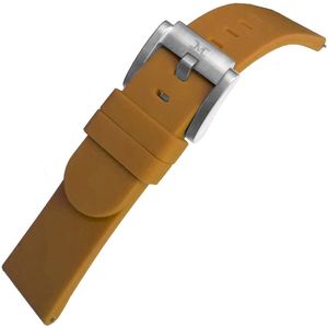 Marc Coblen / TW Steel Camel Silicone Rubber Horlogeband Stalen Gesp - 22mm
