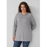 T-shirt - Gezellige Top - Lange Mouwen - Zacht - Gevlekte Stretchjersey