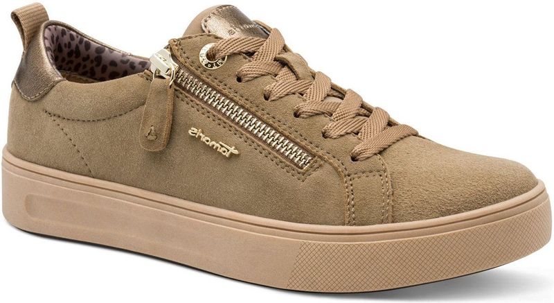 Tamaris - Comfort Sneakers - Wit - Textiel