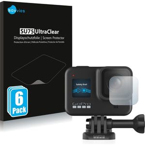 Savvies Screenprotector GoPro Hero 8 Black Lens - 6 Stuks