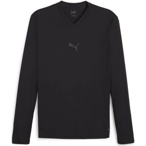 Puma Teamgoal Baselayer Shirt Lange Mouw Heren - Zwart | Maat: M