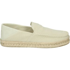 TOMS Shoes ALONSO LOAFER ROPE - Instappers - Kleur: Wit/beige - Maat: 42.5