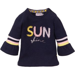 Dirkje T-Shirt meisjes Sun Shine Navy - maat 74/9M