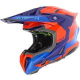 Airoh - Twist 3.0 - Crosshelm - Glans Oranje Rood Blauw