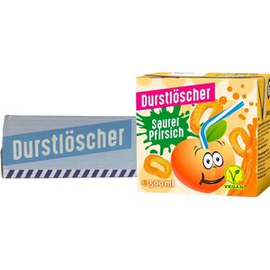 Dorstlesser - Vruchtensap - Zure Perzik - 12x500 ml