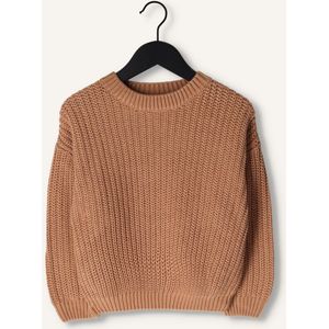 Your Wishes Knit Nevada Truien & Vesten Unisex - Sweater - Hoodie - Vest- Camel - Maat 74