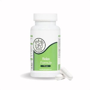 Mr and Mrs Green - Relax Formule - Valeriaan, Rhodiola & Passiebloem Supplement - Ondersteunt Slaap & Stress - L-Theanine