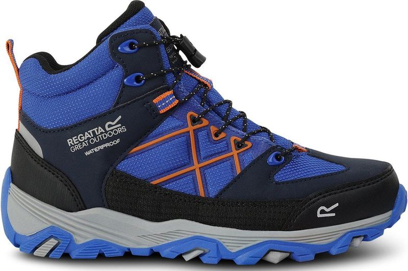 Regatta Kinderen Samaris III wandelschoenen, Oxford Blauw Oranje, 32 EU