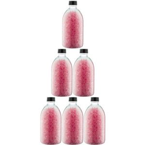 Claudius Badzout Rozen - 600 gram - Fles met zwarte dop - Set van 6 stuks