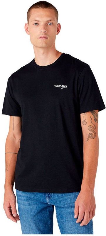 Wrangler - Regular-Fit T-shirts - Marineblauw en Zwart - 100% Katoen