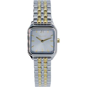 Zera d'or Dames horloge - Polshorloge 23,5 mm waterdicht - Goud Zilver