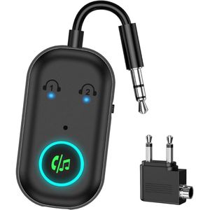 CLVP® Bluetooth Transmitter - Bluetooth Receiver - Adapter - Zwart
