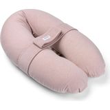 Doomoo Relax Cover - Pink - Maak van uw zwangerschapskussen een veilig poefje voor uw baby.