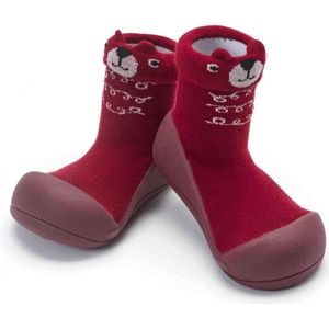 Attipas babyschoentje Bear wine Antislip maat 19 , 5-8 maanden