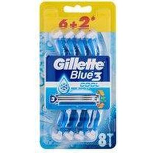 Gillette Wegwerpmesjes Men - Blue3 Cool - 6+2 stuks