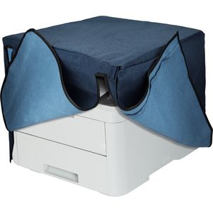 kwmobile - Linnen Cover - Stofhoes voor Printer - Blauwgrijs - Geschikt voor Brother DCP-L3510CDW / L3710CW / L3730CDN / L3750CDW