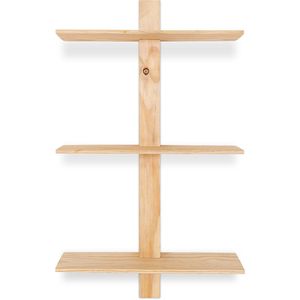 Artichok Mees houten wandplank naturel - 55 x 72 cm
