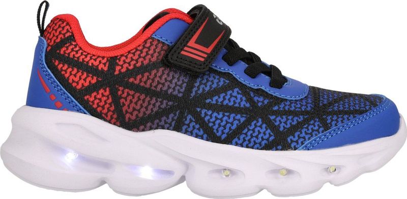 ZigZag Sneakers 'Zetes'  blauw / rood