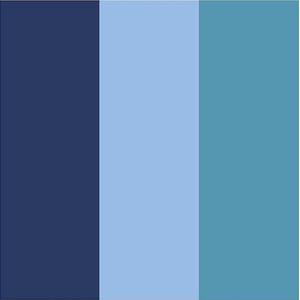 Plus Color Marker, L: 14,5 cm, lijndikte 1-2 mm, hemelsblauw, marineblauw, turquoise, 3 stuk/ 1 doos, 5,5 ml