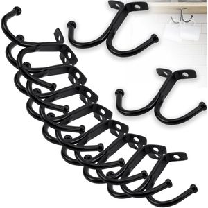 Metalen Bekerhouder - Ruimtebesparend - Stevig - 1 stuk - Zwart